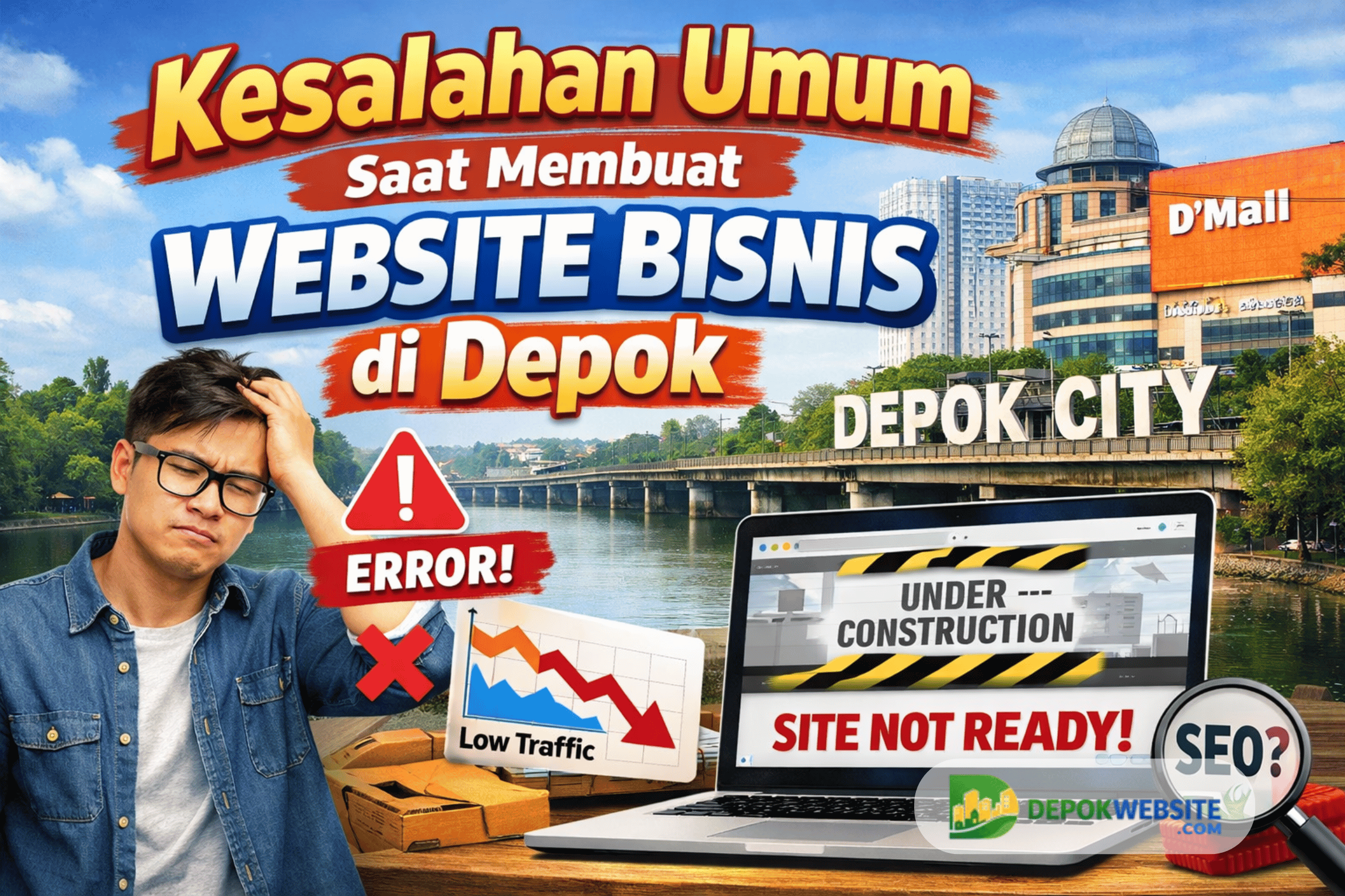 Kesalahan Umum Saat Membuat Website Bisnis Depok